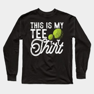 This Is My Tee T Shirt For Women Men Long Sleeve T-Shirt